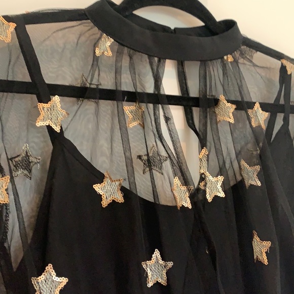 Sheer star blouse 🌟 - Picture 4 of 12
